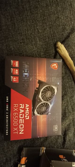 Radeon rx 6500 xt mech 2x OC 4GB GDDR6