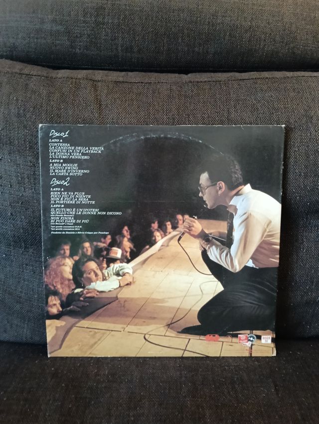 Vinile Enrico Ruggeri vai rrouge