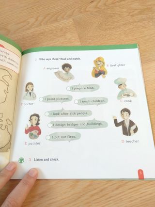 Libro en inglés 
A year without mum
