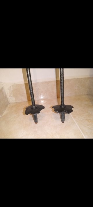 Esquís y bastones