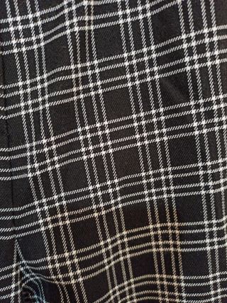 Pantalón negro y blanco Lefties