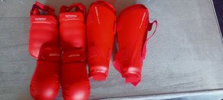 Protecciones karate kumite nuevo