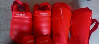 Protecciones karate kumite nuevo