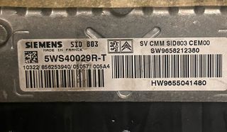 9655041480 CENTRALITA MOTOR