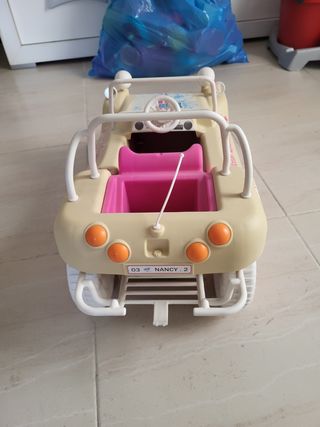Coche y muñeca nancy new