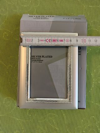 Cornice portafoto in argento