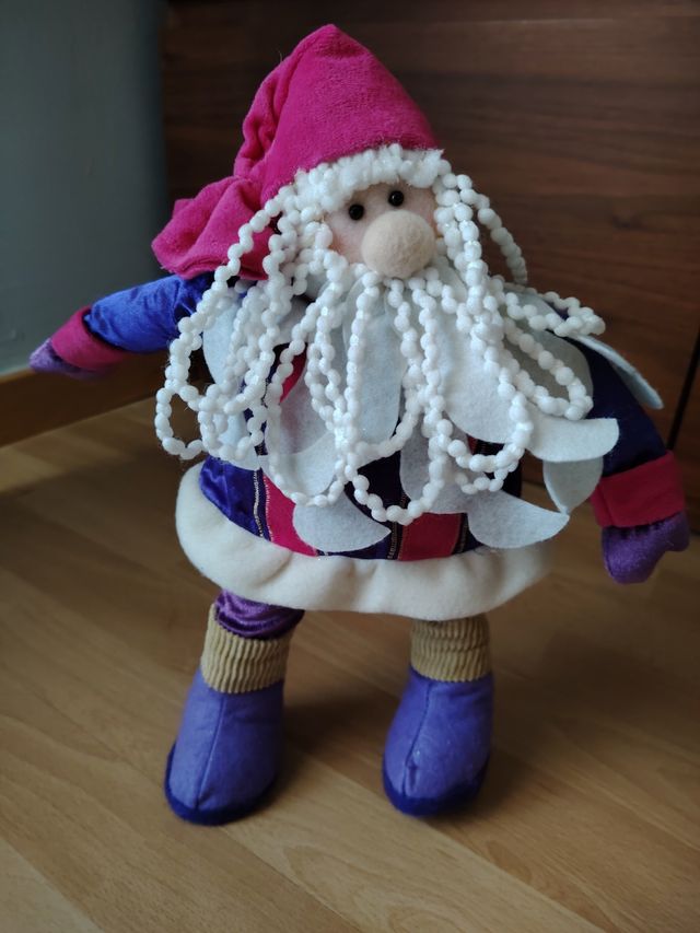 Papá Noel articulado + Decoración