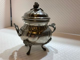 Zuccheriera in peltro