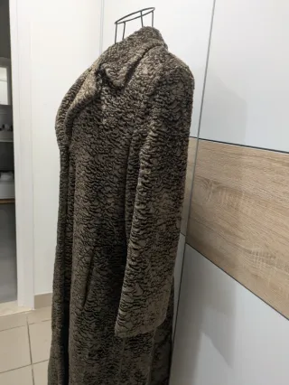 Pelliccia lunga oro e marrone,46