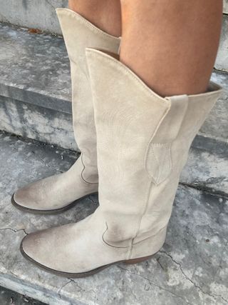 Stivali camperos beige