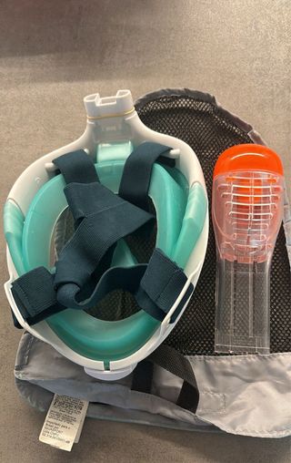 Maschera sott acqua subea