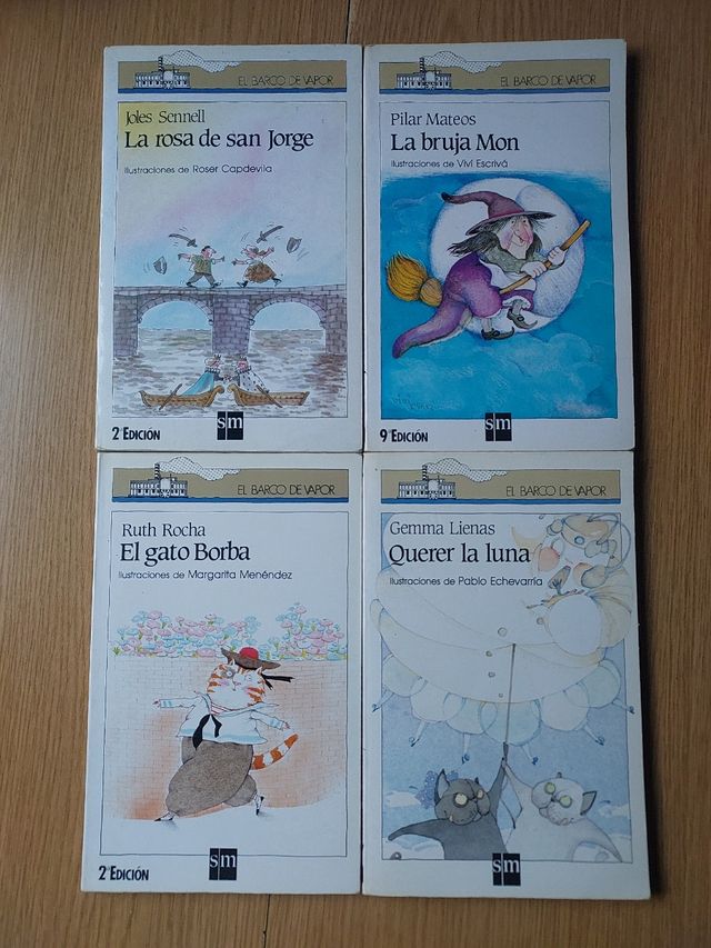 Libros barco de vapor. Primer nivel