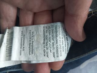 Pantalón vaquero hombre