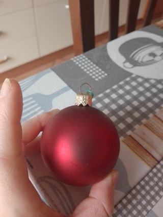 16 palline di Natale Rosse