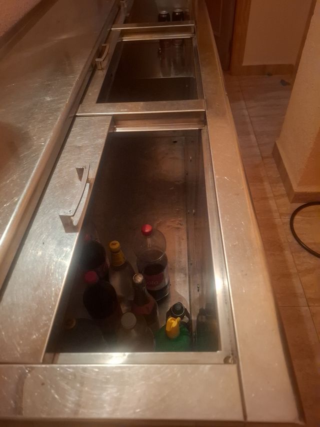 Botellero de acero inoxidable