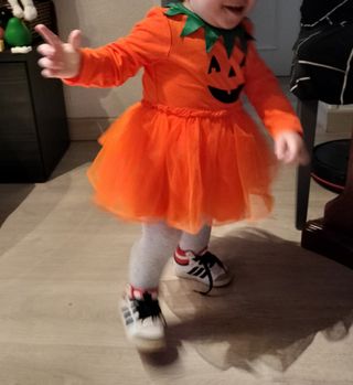 Disfraz de calabaza bebé