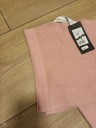 Set sciarpa e berretto nuovo rosa Nuna Lie