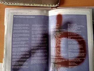 DVD Bryan Adams ao vivo em Lisboa