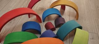 Arco Iris Waldorf Grimm's  juguete