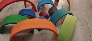 Arco Iris Waldorf Grimm's  juguete