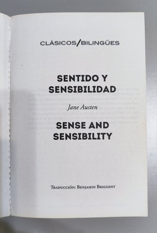 Sentido y Sensibilidad / Sense and Sensibility