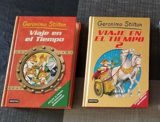 Lote de 2 libros Geronimo Stilton