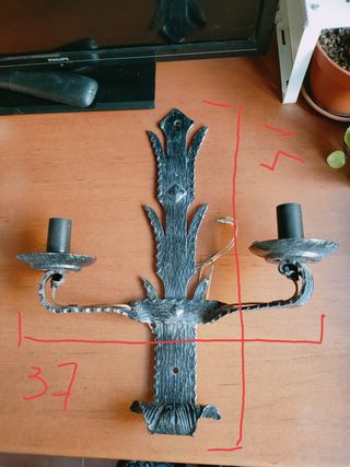 Apliques pared Hierro Forjado