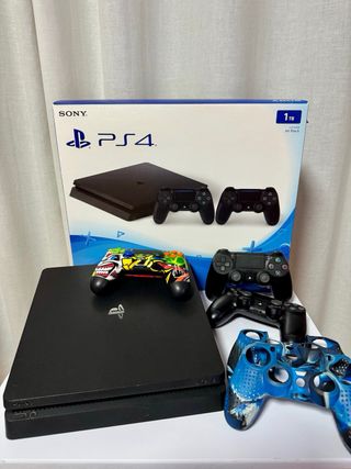 PS4 1T+3Mandos+VR+JUEGOS 
