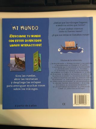¿Cómo eran los vikingos? (Mi mundo) (Spanish Editi