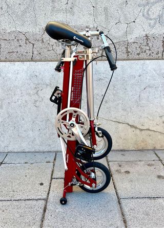 Bicicleta ultra plegable Carryme SD + maleta viaje