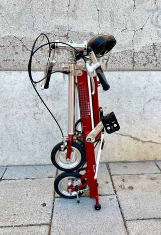 Bicicleta ultra plegable Carryme SD + maleta viaje