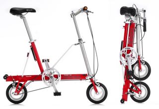 Bicicleta ultra plegable Carryme SD + maleta viaje