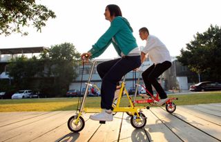 Bicicleta ultra plegable Carryme SD + maleta viaje