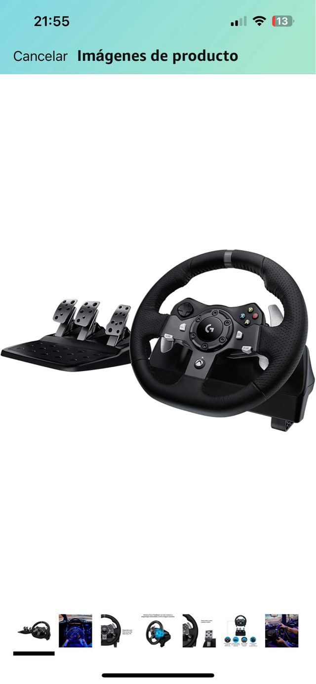 Volante + Pedales Logitech G920