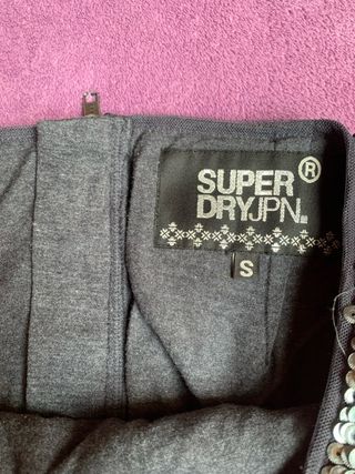 Falda Superdry lentejuelas TS