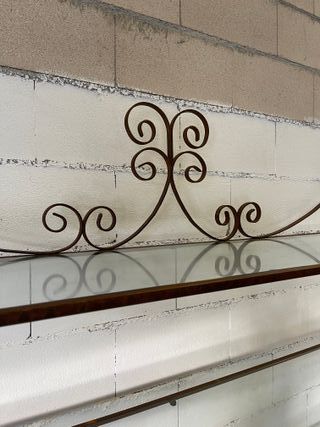 ✅estanteria forja efecto oxido