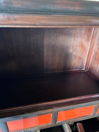 ✅comoda oriental madera maciza