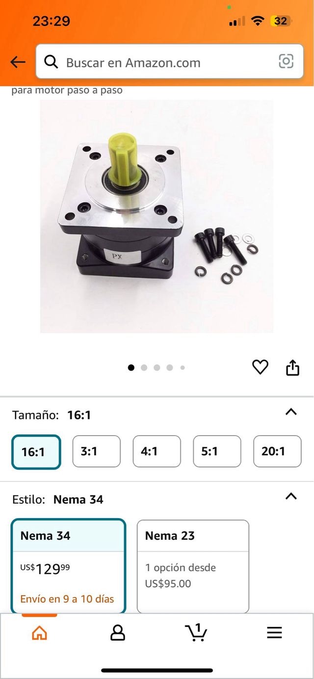 Reductor de caja de engranajes