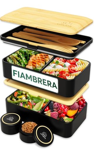 Fiambrera porta alimentos