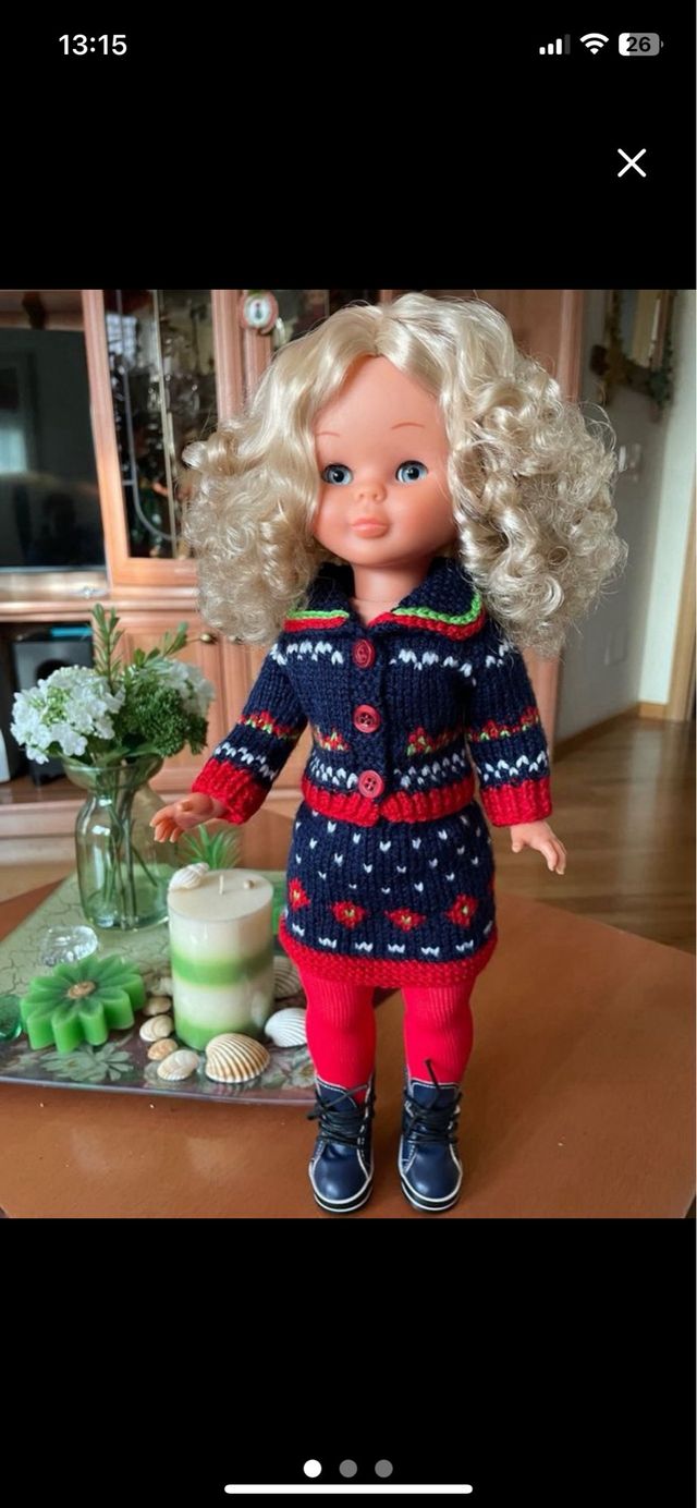 Conjunto Navidad Nancy (encargo)