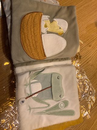 libro peluche para bebe