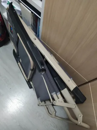 Tumbona plegable para camping, jardín o terraza