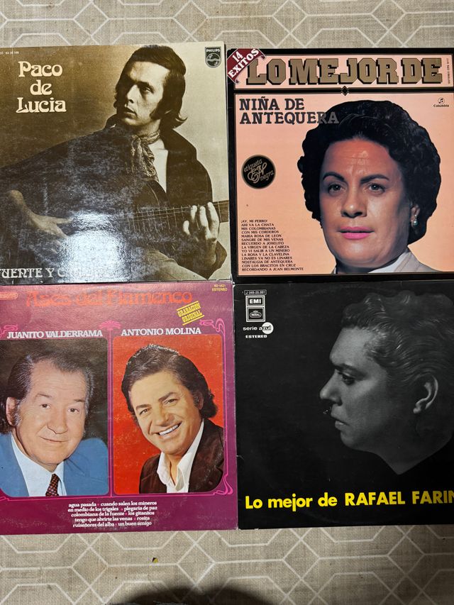 2 DISCOS VINILO COLECCION JOYAS DEL FLAMENCO