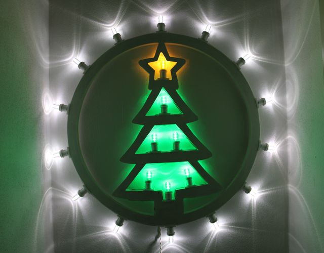 Luminaria Salentina Albero di Natale Rosone