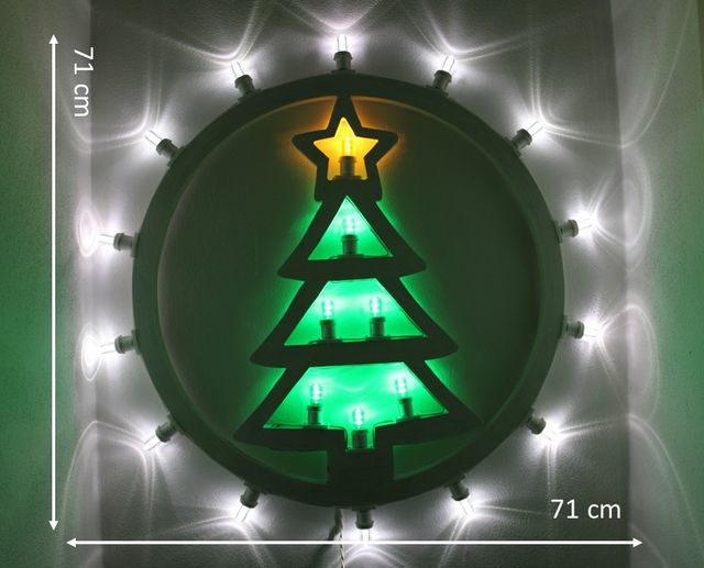 Luminaria Salentina Albero di Natale Rosone