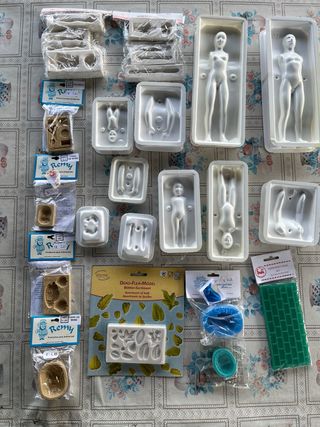 Moldes repostería y fondant.