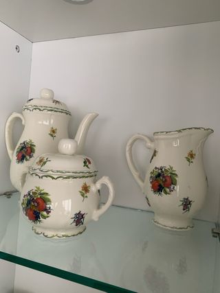 Juego de cafe 27 piezas, san claudio