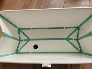 Bañera Stokke plegable con asiento recién nacido