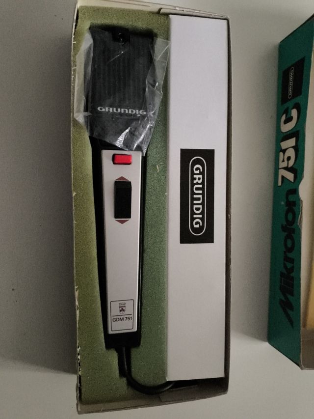 Micrófono grunding 751c 1970