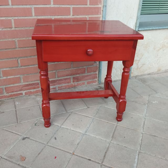 2 mesitas de noche de 1 cajón